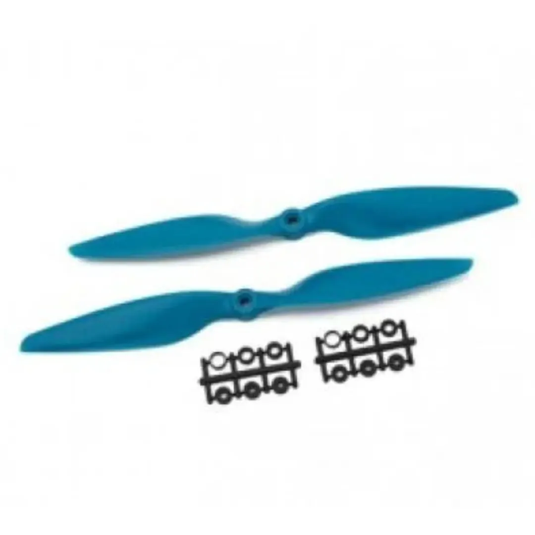 Orange HD Propellers 1045(10X4.5) Glass Fiber Nylon Blue 1CW 1CCW-1pair
