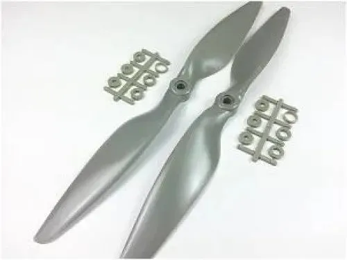 Orange HD Propellers 1045(10X4.5) Glass Fiber Nylon Gray 1CW 1CCW-1pair