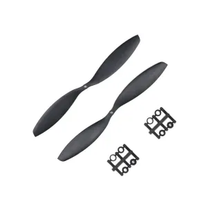 Orange HD Propellers 1447(14X4.7) Carbon Nylon Black 1CW 1CCW-1pair