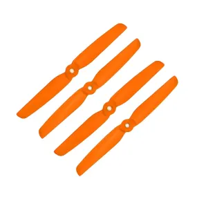 Orange HD Propellers 6030(6X3.0) Glass Fiber Nylon 2CW 2CCW-2pairs Orange