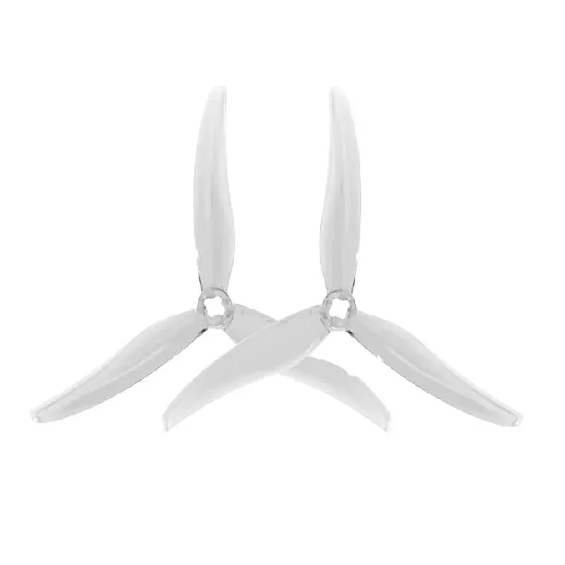 Orange HD SL 5130 PC 3 Blade 1.5mm & M5 Propellers 2CW 2CCW – Milk White