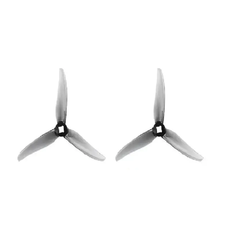 Orange HD SL 5130 PC 3 Blade 2mm&M5 Propellers 2CW 2CCW- Clear Gray