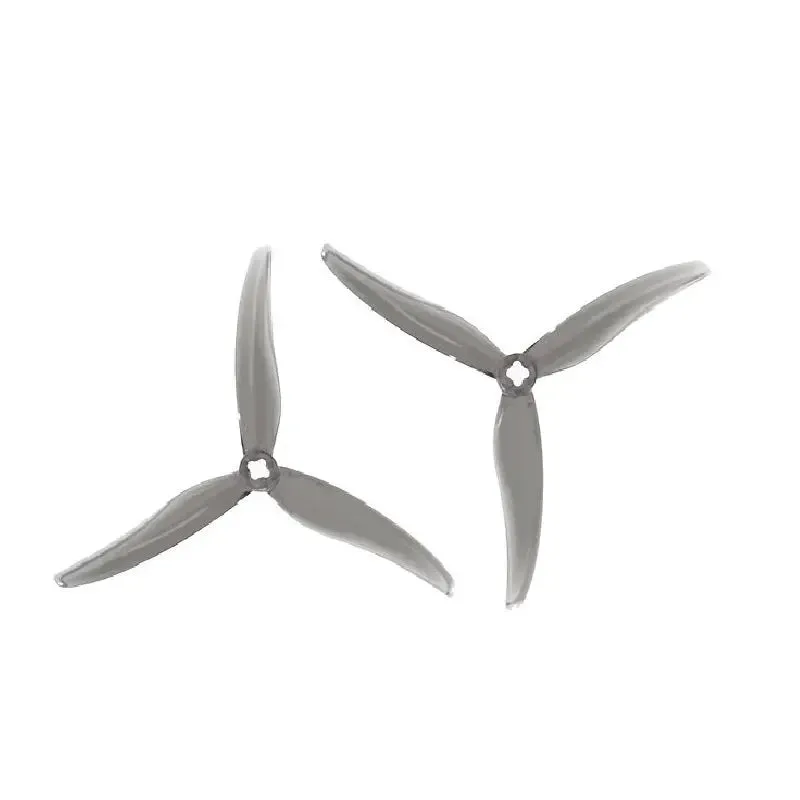 Orange HD SL 5130 PC 3 Blade 2mm&M5 Propellers 2CW 2CCW- Clear Gray