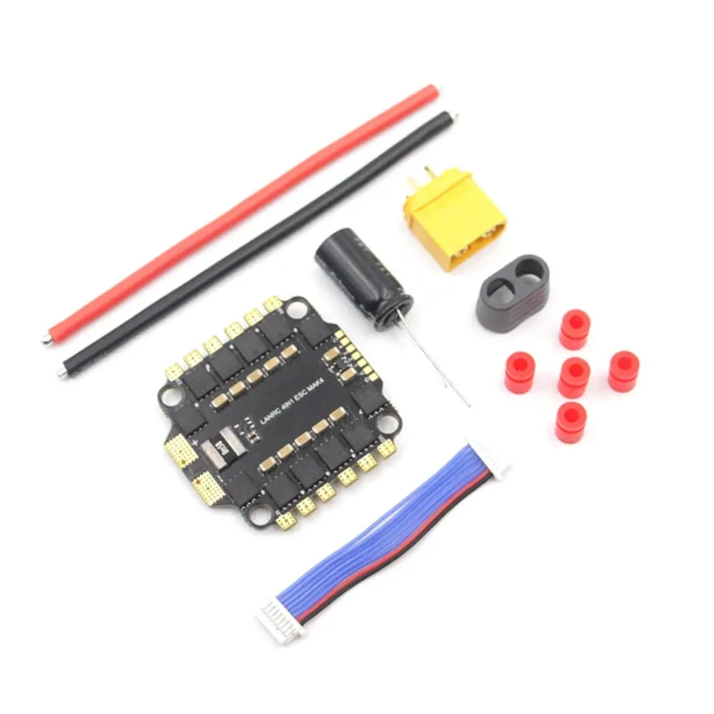 Original F4 V3S Plus Flight Controller and 60A 4 in 1 3-6S Brushless ESC
