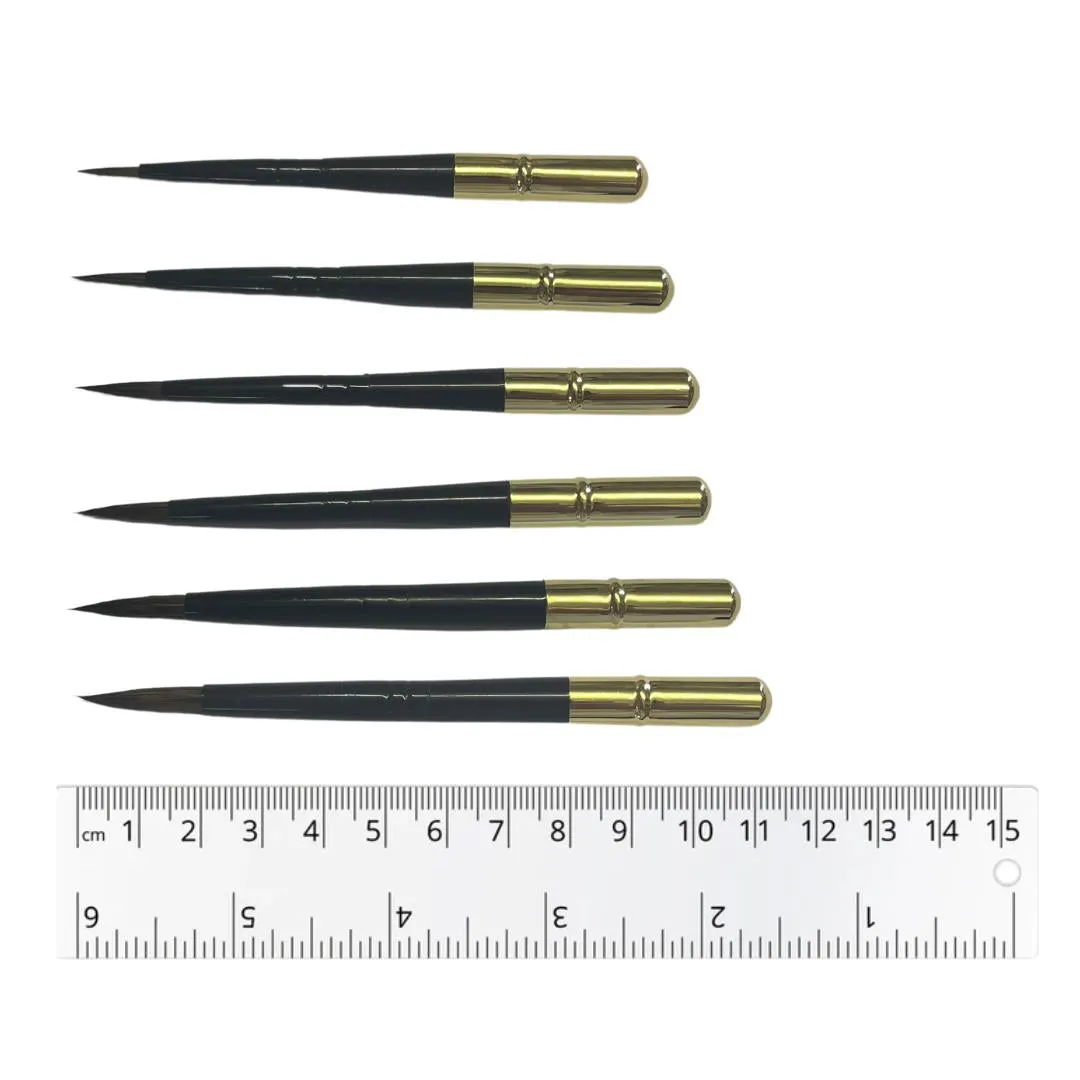 Potentate Brass Travel Brush