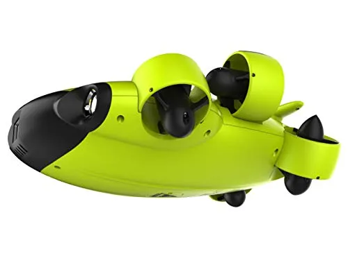 QYSEA FIFISH V6 Underwater Drone with Head-Tracking Function   VR Box   100M Cable   Spool   64G Internal Storage Bundle