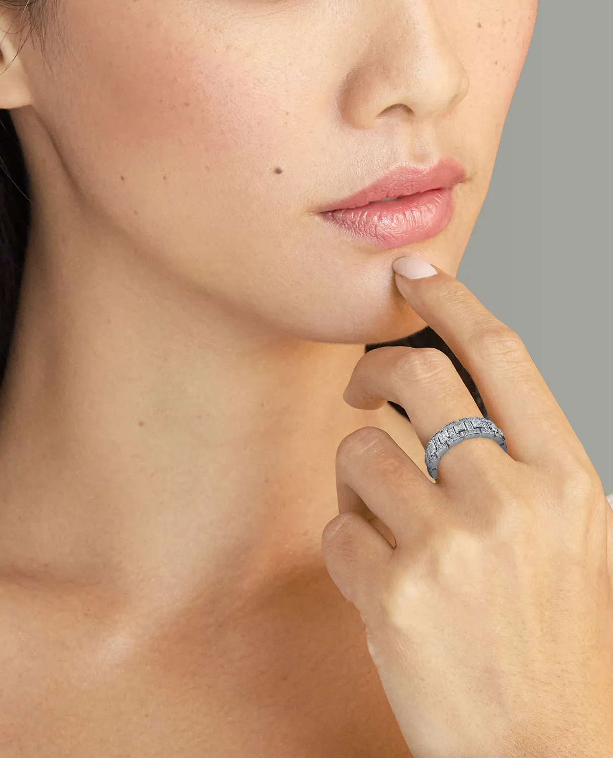 Ready to Ship - LA PAZ Gold Ring with 1.30ct Diamonds