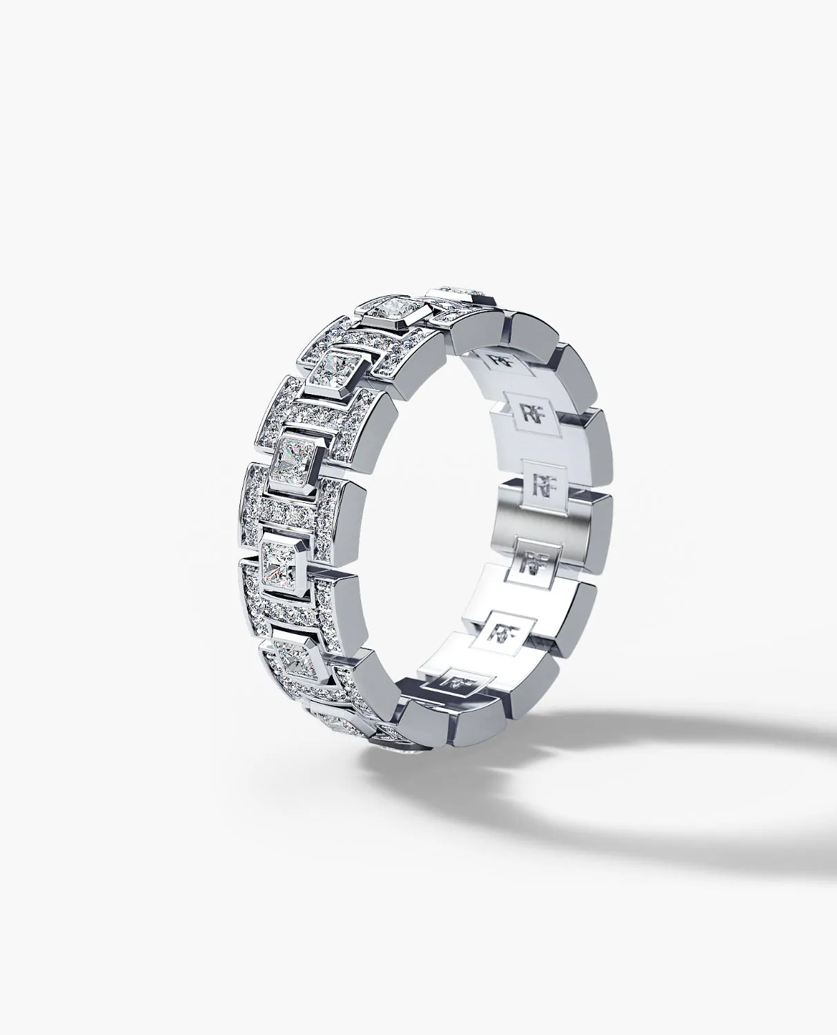 Ready to Ship - LA PAZ Gold Ring with 1.30ct Diamonds