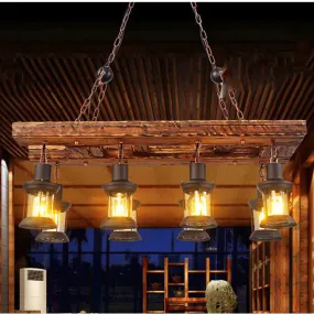 Restaurant Bar American Chandelier Retro Chandelier Idea