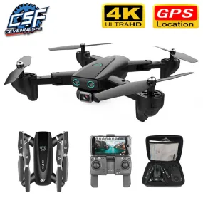 S167 GPS Drone With Camera 5G RC Quadcopter Drones HD 4K WIFI FPV Foldable Off-Point Flying Photos Video Dron Helicopter Toy