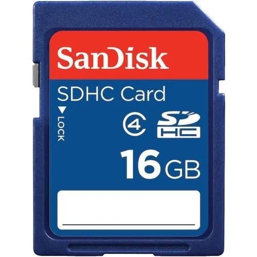 Sandisk SDHC Memory Card (16GB)