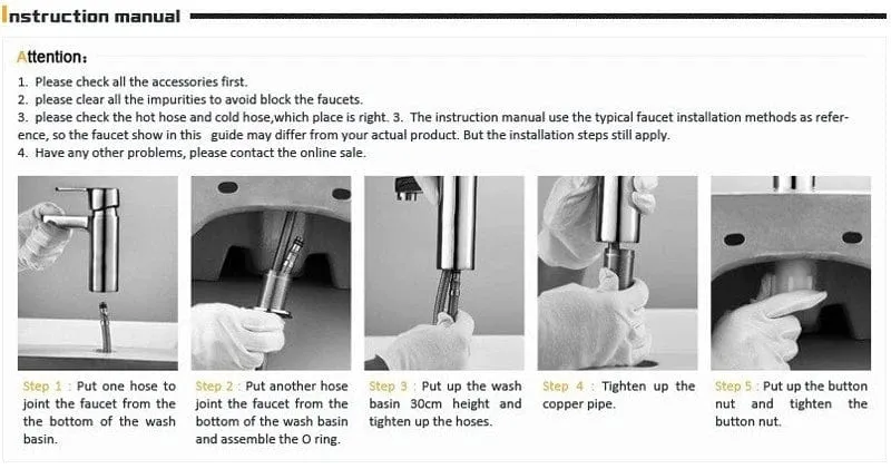 Senlesen Certified Commercial Heavy-duty LED Light Spring Pull Down Kitchen Sink Faucet Tap with Dual Spout Deck Mounted