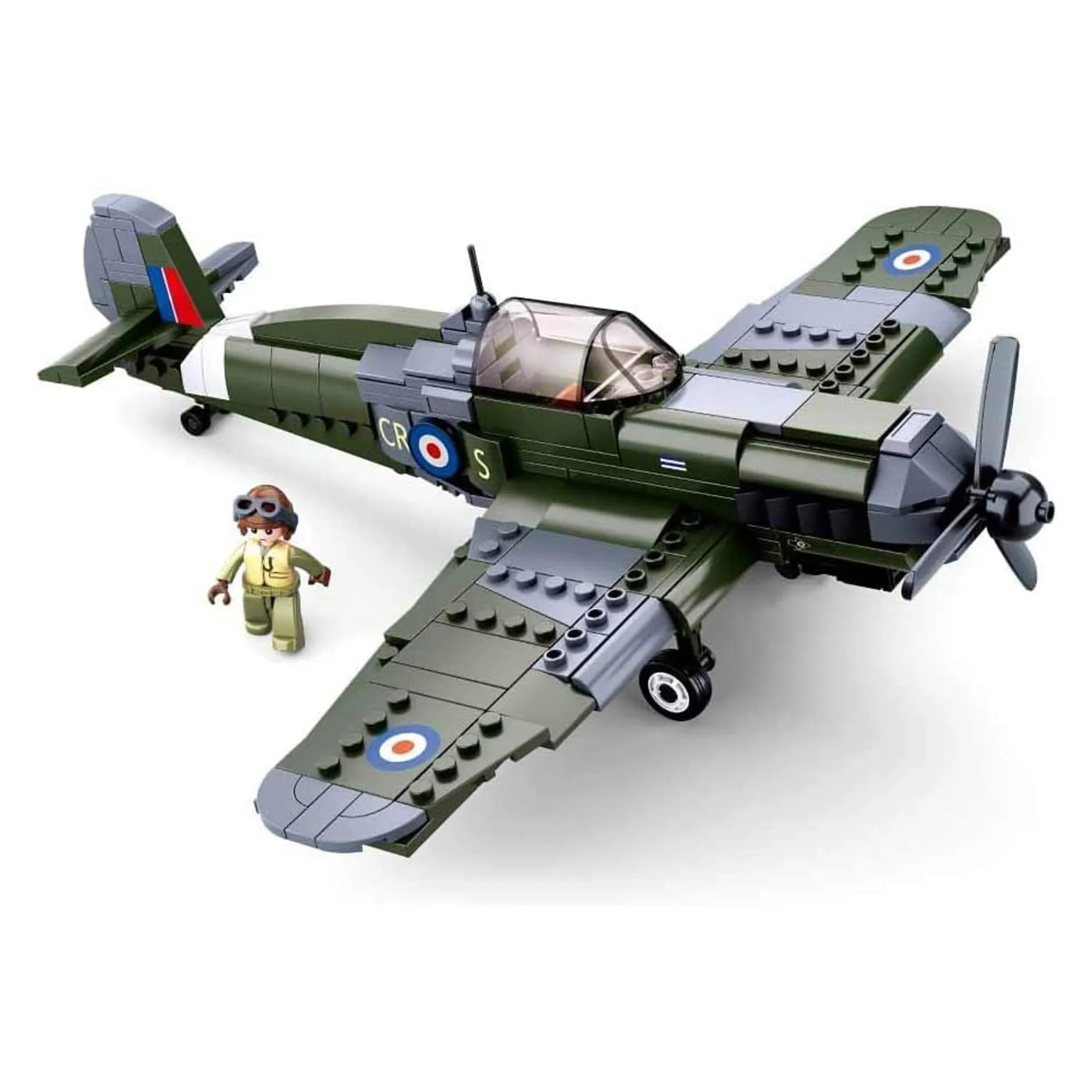 Sluban British RAF Spitfire - B0712
