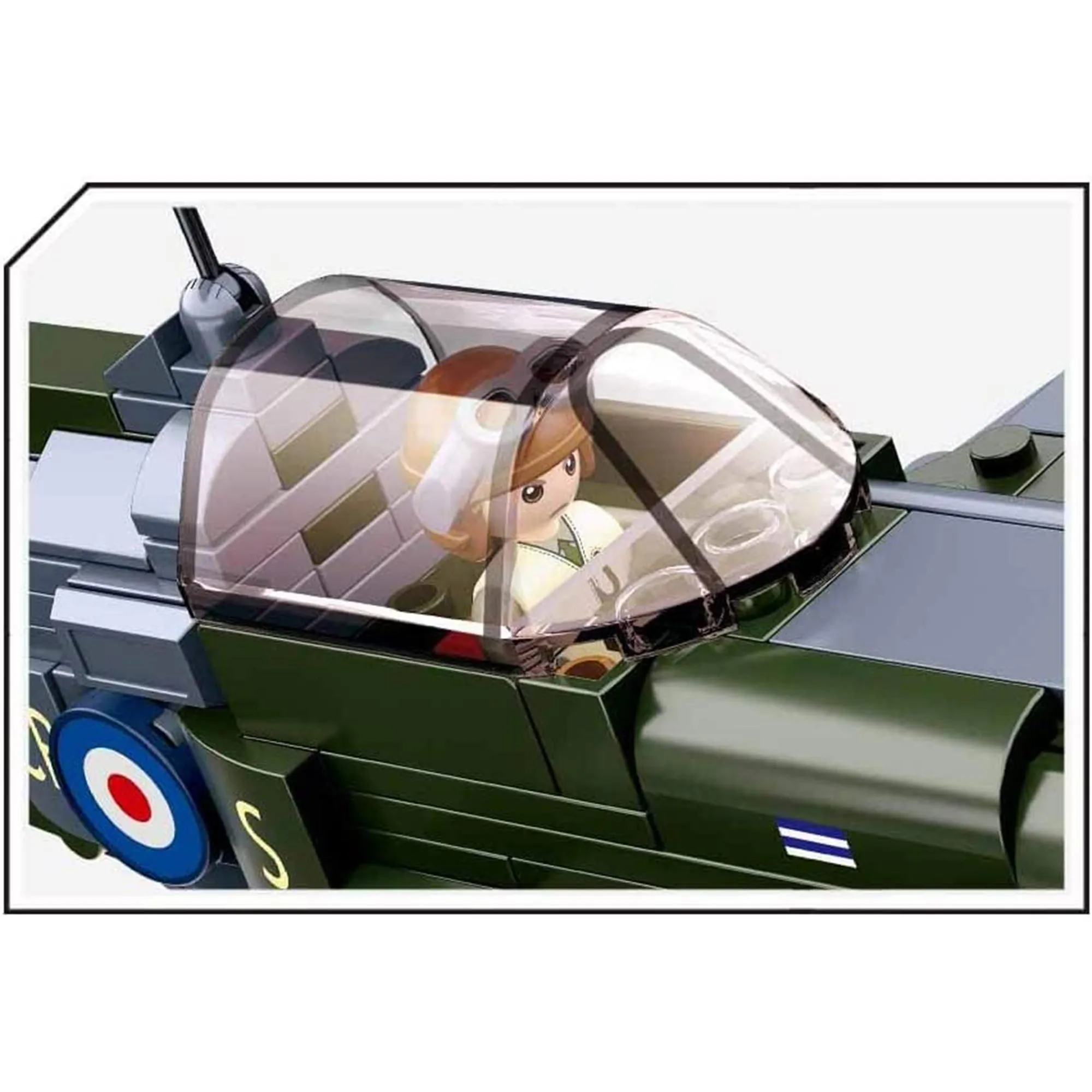 Sluban British RAF Spitfire - B0712