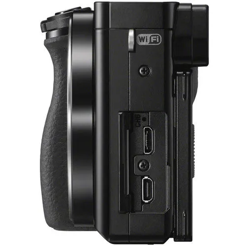 Sony Alpha a6000 Mirrorless Digital Camera with 16-50mm and 55-210mm Lenses (Black) &amp; Four 32GB SD Cards