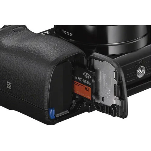 Sony Alpha a6000 Mirrorless Digital Camera with Gadget Bag & 32GB SDHC Accessory Bundle