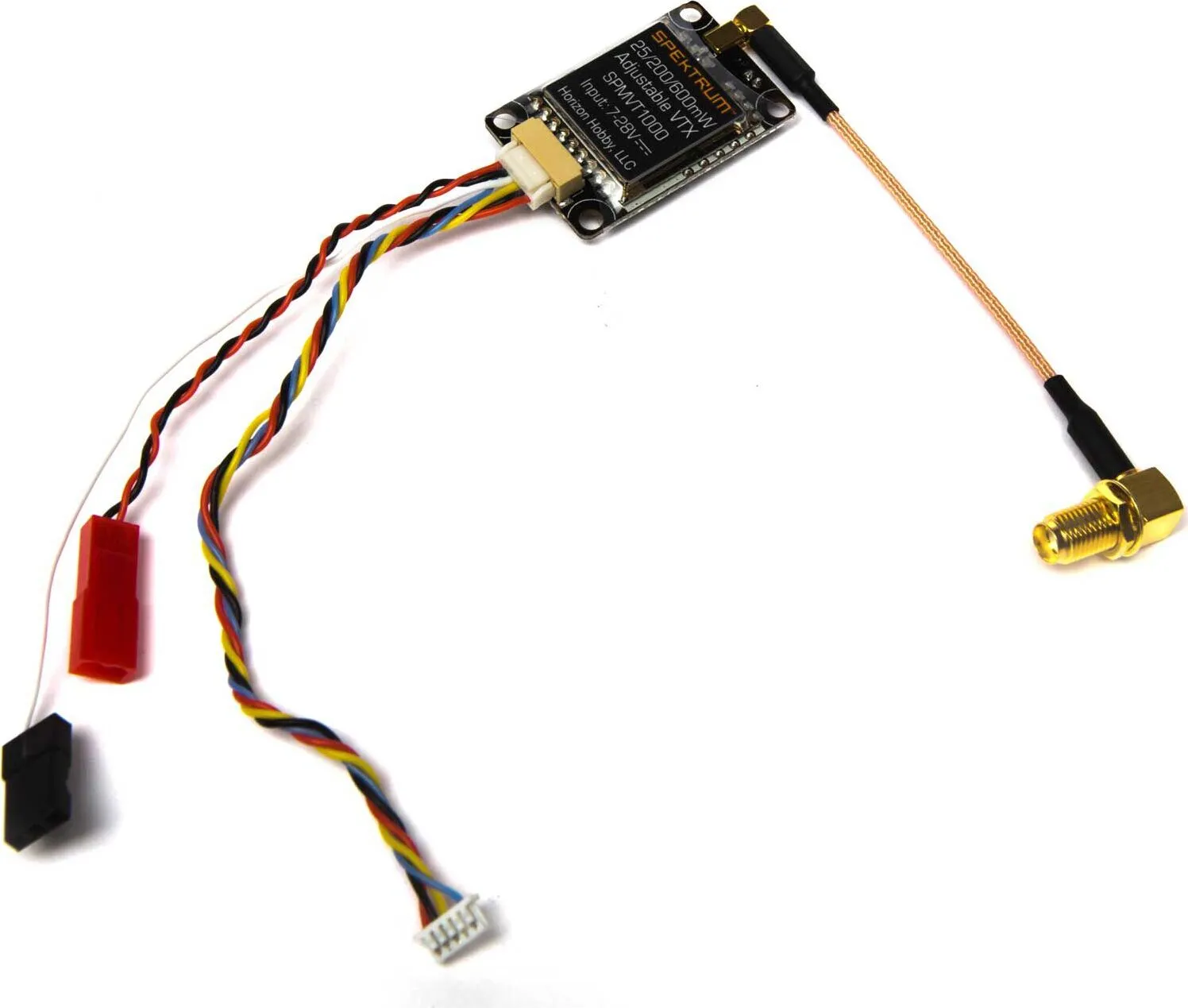 SpekTrum 25/200/600mW Adjustable Power Video Transmitter