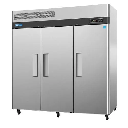 Turbo Air M3R72-3-N 78" Commercial Reach-In Refrigerator Three Section