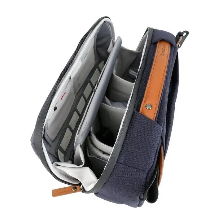 Vanguard VEO City CB29 Cross Body Camera Drone Lens Sling Bag Case Medium Navy V251684