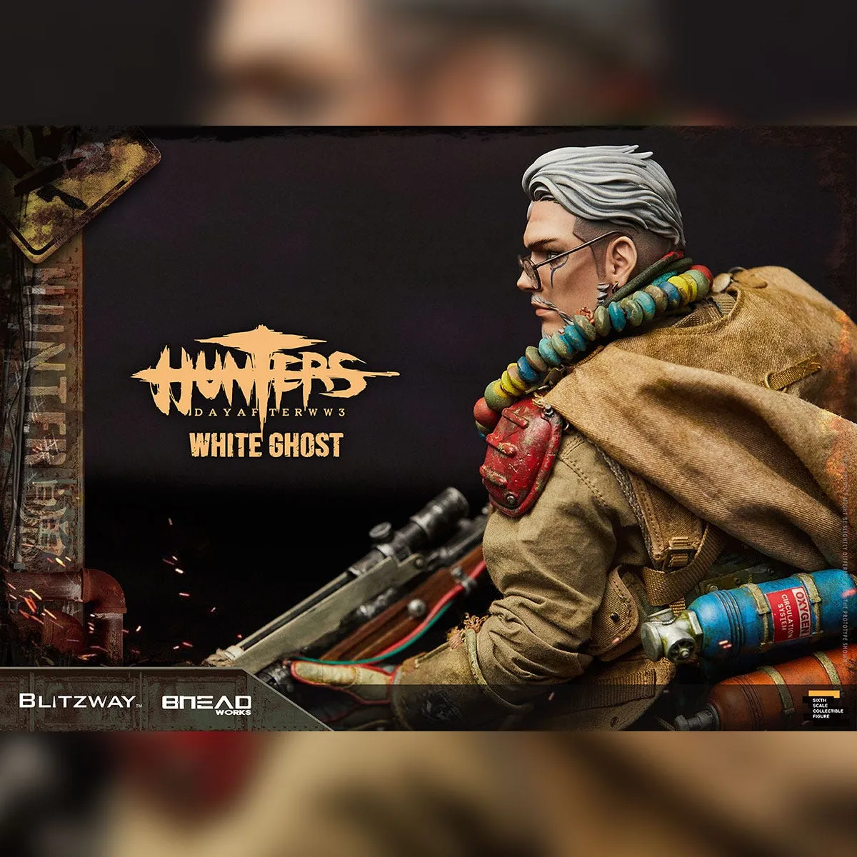 White Ghost "HUNTERS: Day After WWlll" 1/6th Scale Action Figure