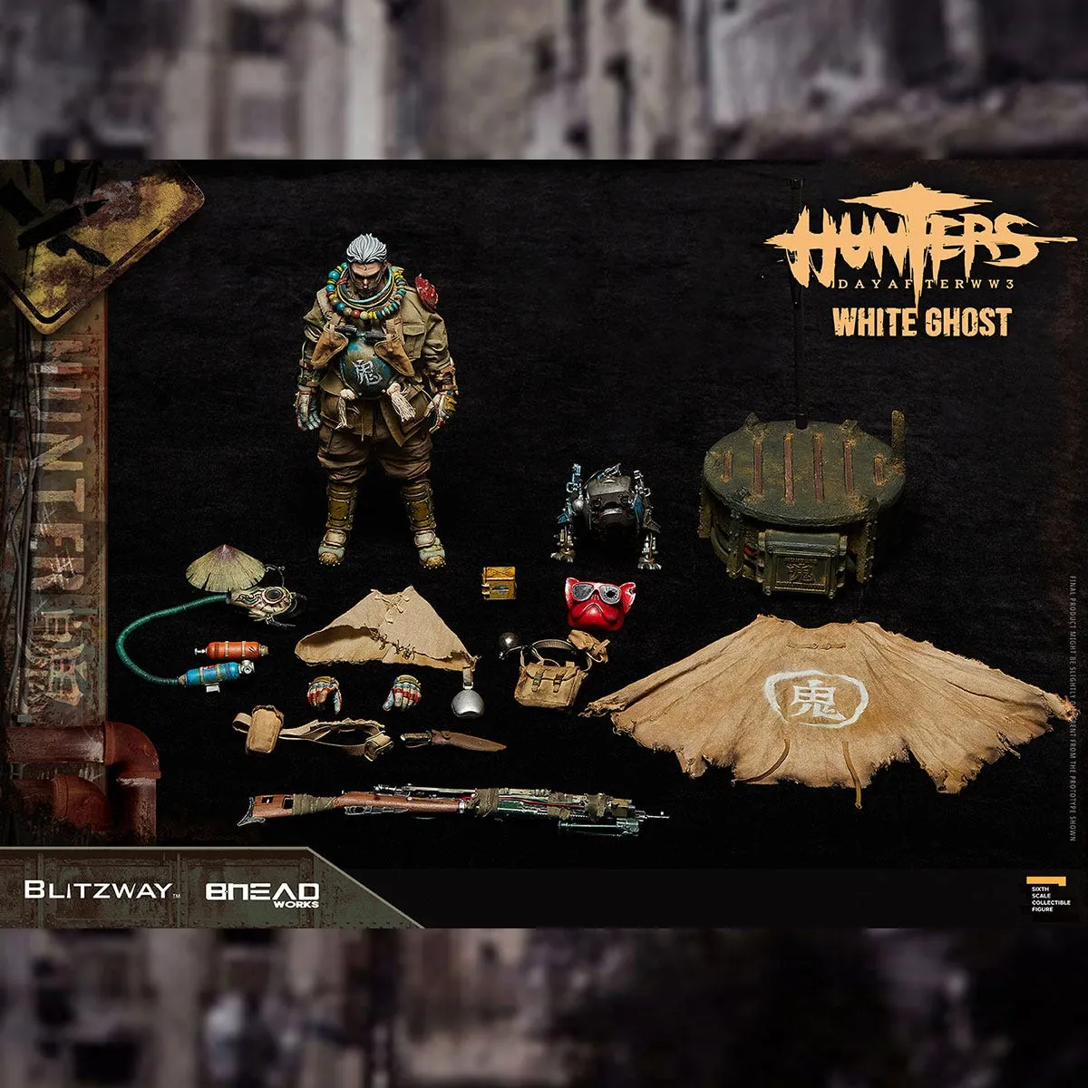 White Ghost "HUNTERS: Day After WWlll" 1/6th Scale Action Figure