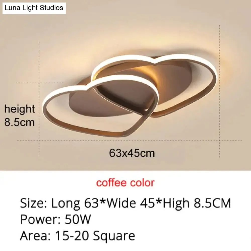 White/Coffee Finnish Modern LED Pendant Lights Creative Luminaria Led Teto Living Room Kids Room Aisle Home DecorationAC85-260V