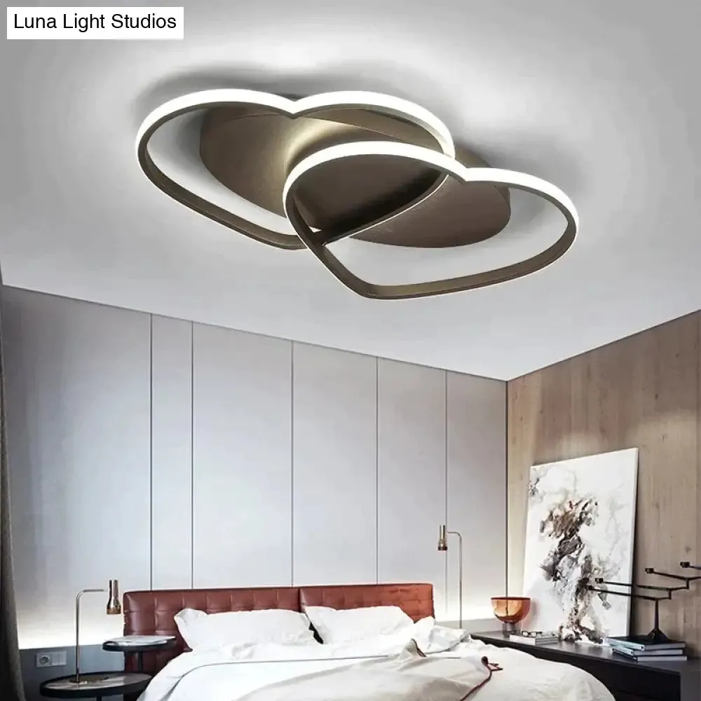 White/Coffee Finnish Modern LED Pendant Lights Creative Luminaria Led Teto Living Room Kids Room Aisle Home DecorationAC85-260V