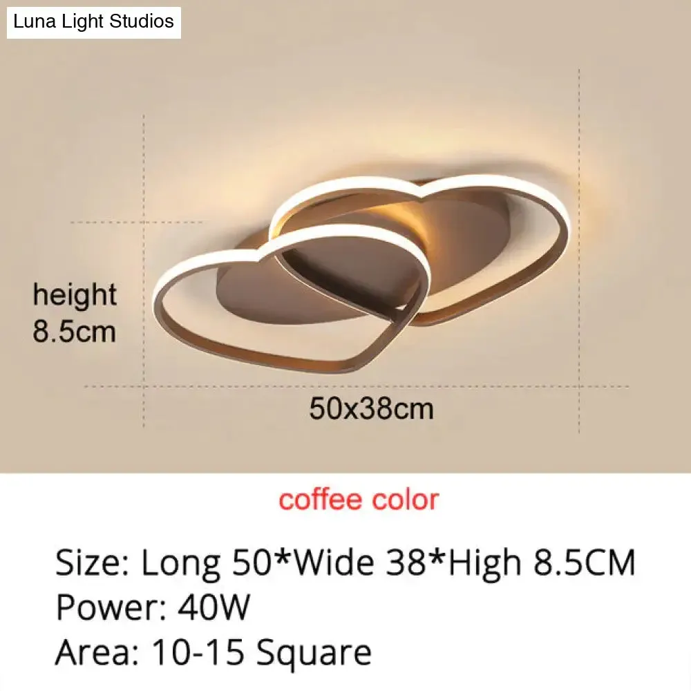 White/Coffee Finnish Modern LED Pendant Lights Creative Luminaria Led Teto Living Room Kids Room Aisle Home DecorationAC85-260V